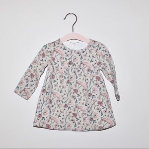 Zara Baby LS Dress sz 6-9 mos.